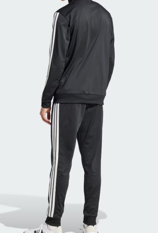 Tuta Adidas 3 stripes nero