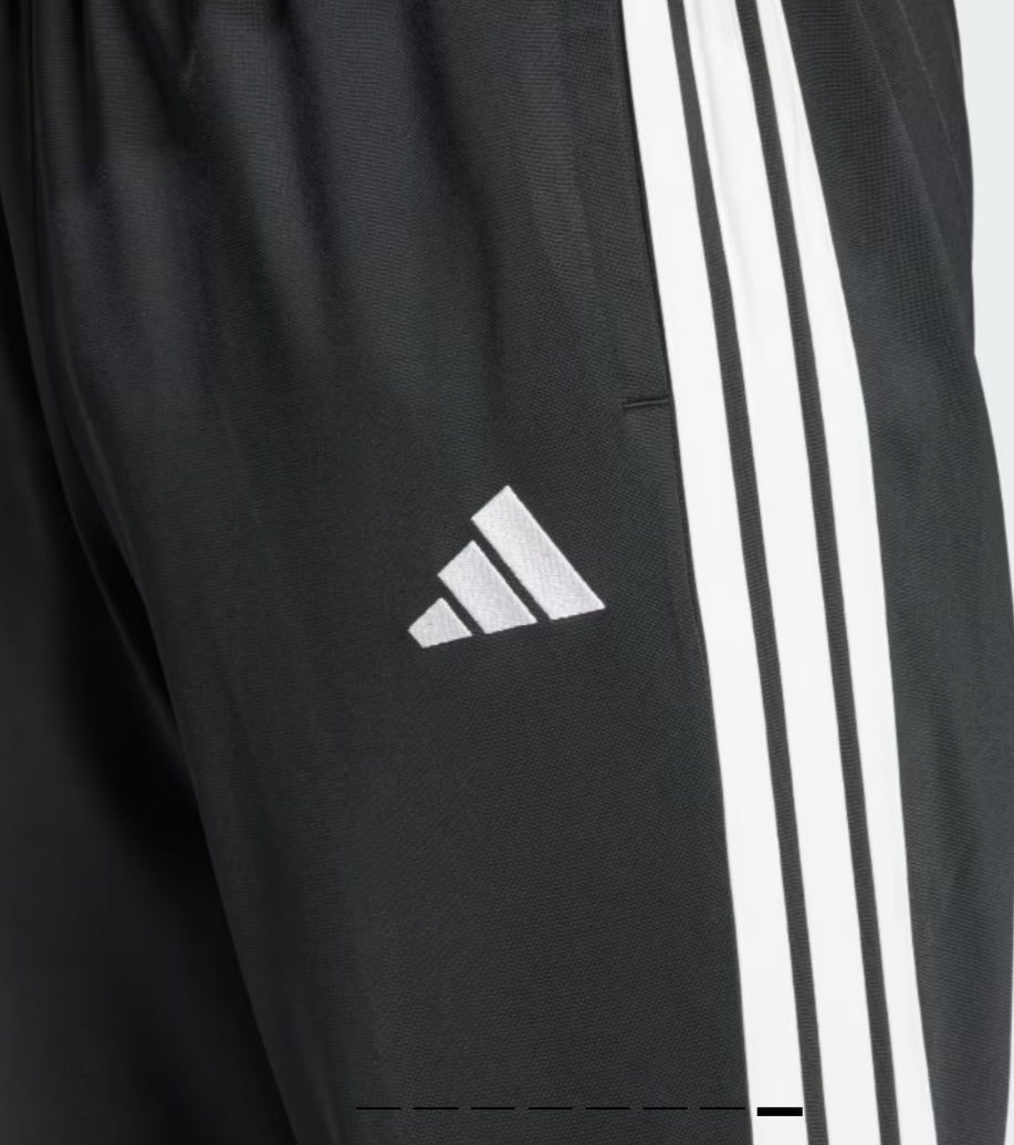 Tuta Adidas 3 stripes nero