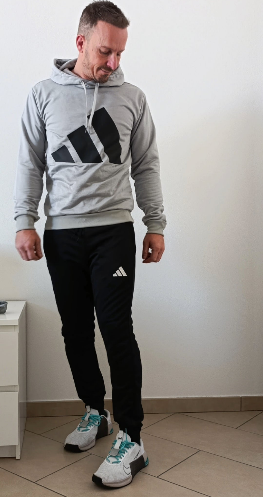 Adidas cappuccio tasca zip