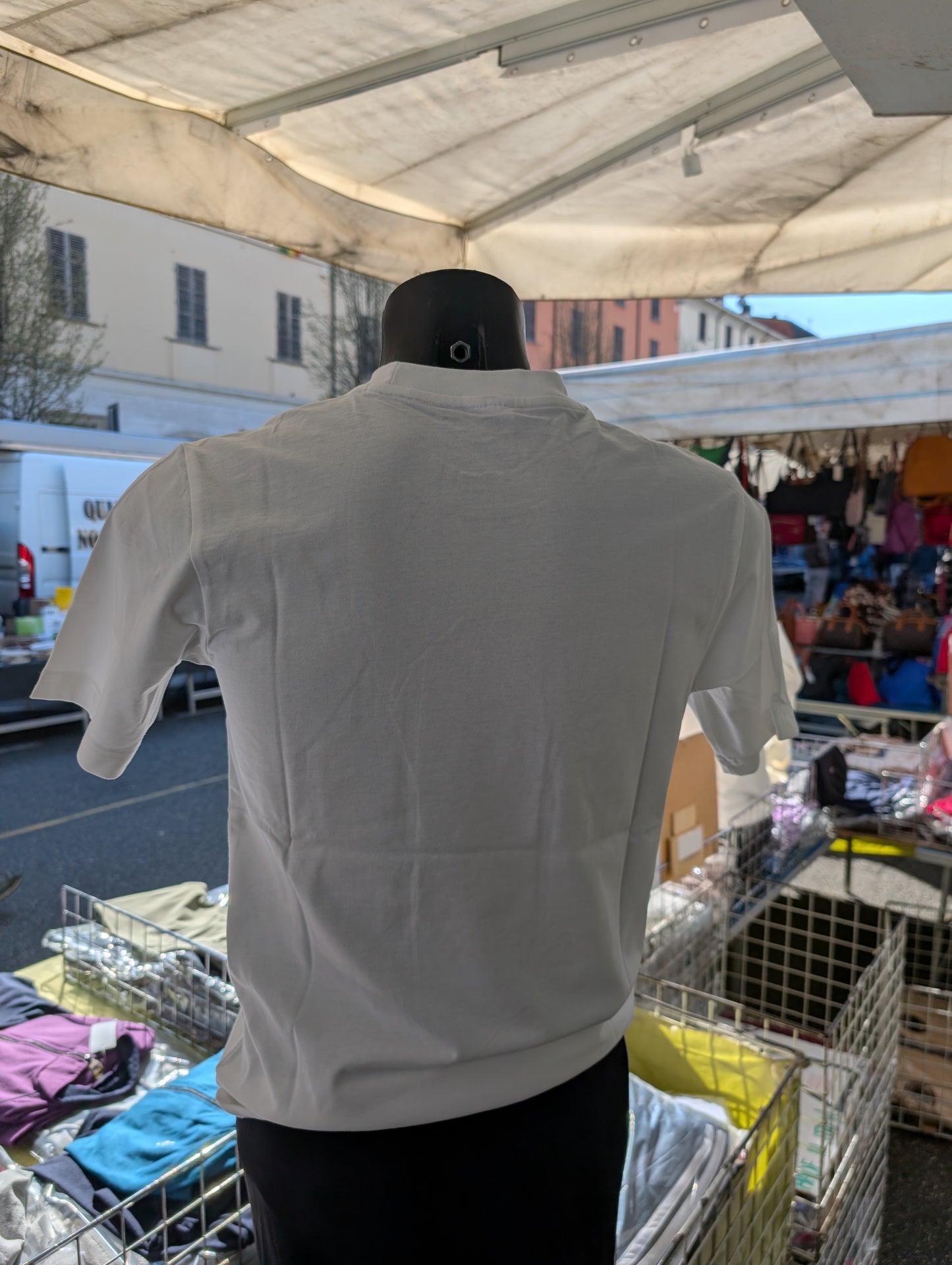 T-Shirt 100% cotone bianca