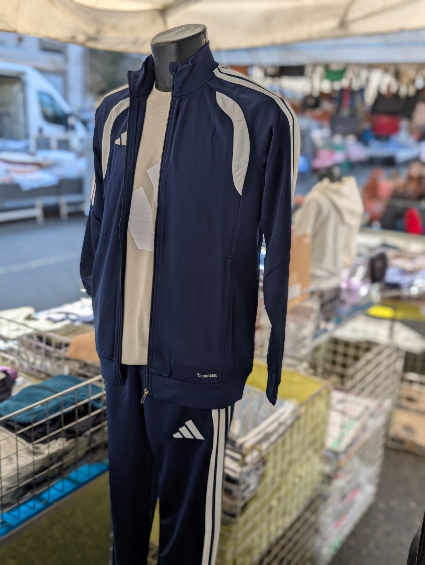 Tuta Adidas ClimaCool blu