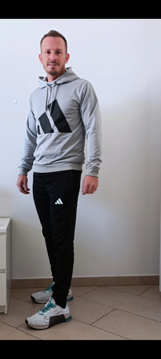 Adidas cappuccio tasca zip